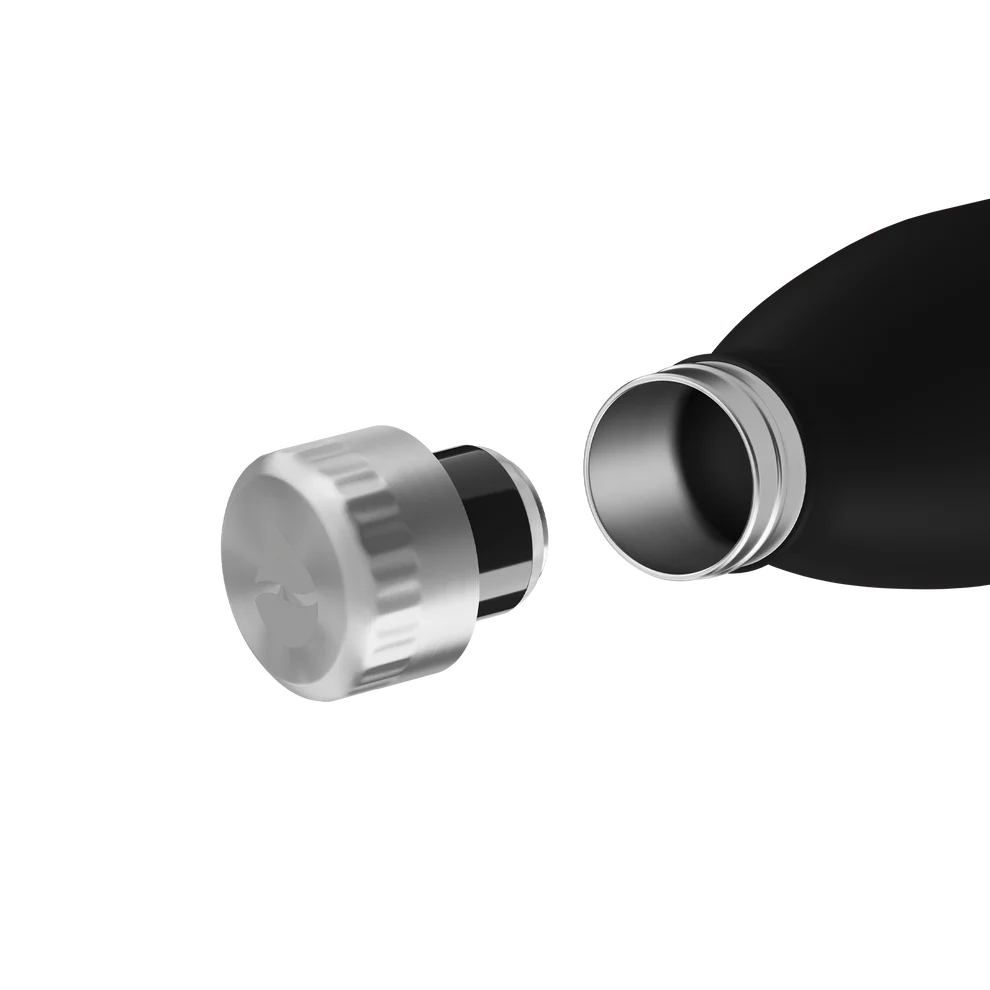 Trinkflasche FLSK 0,5l black To-Go / Bottle