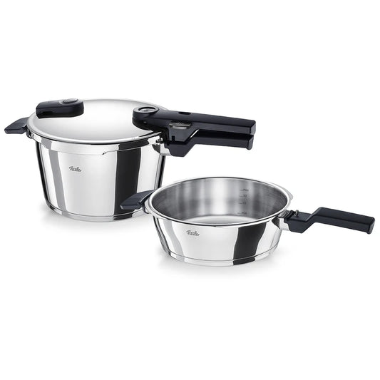 Schnellkochtopf-Set 4,5l. + Schnellbratpfanne 2,5l. Vitaquick® Glossy