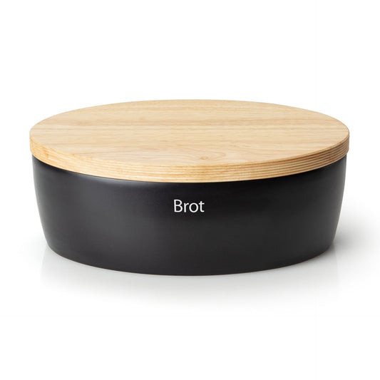 Brottopf Keramik oval, sw 36x2 Brottopf