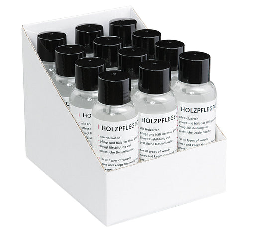 Holzpflegeöl 100ml Flasche Holzkollektion