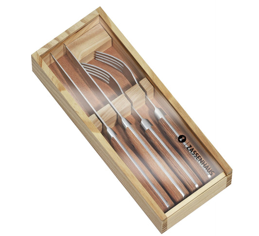 Steakbesteck 2teilig Holzbox