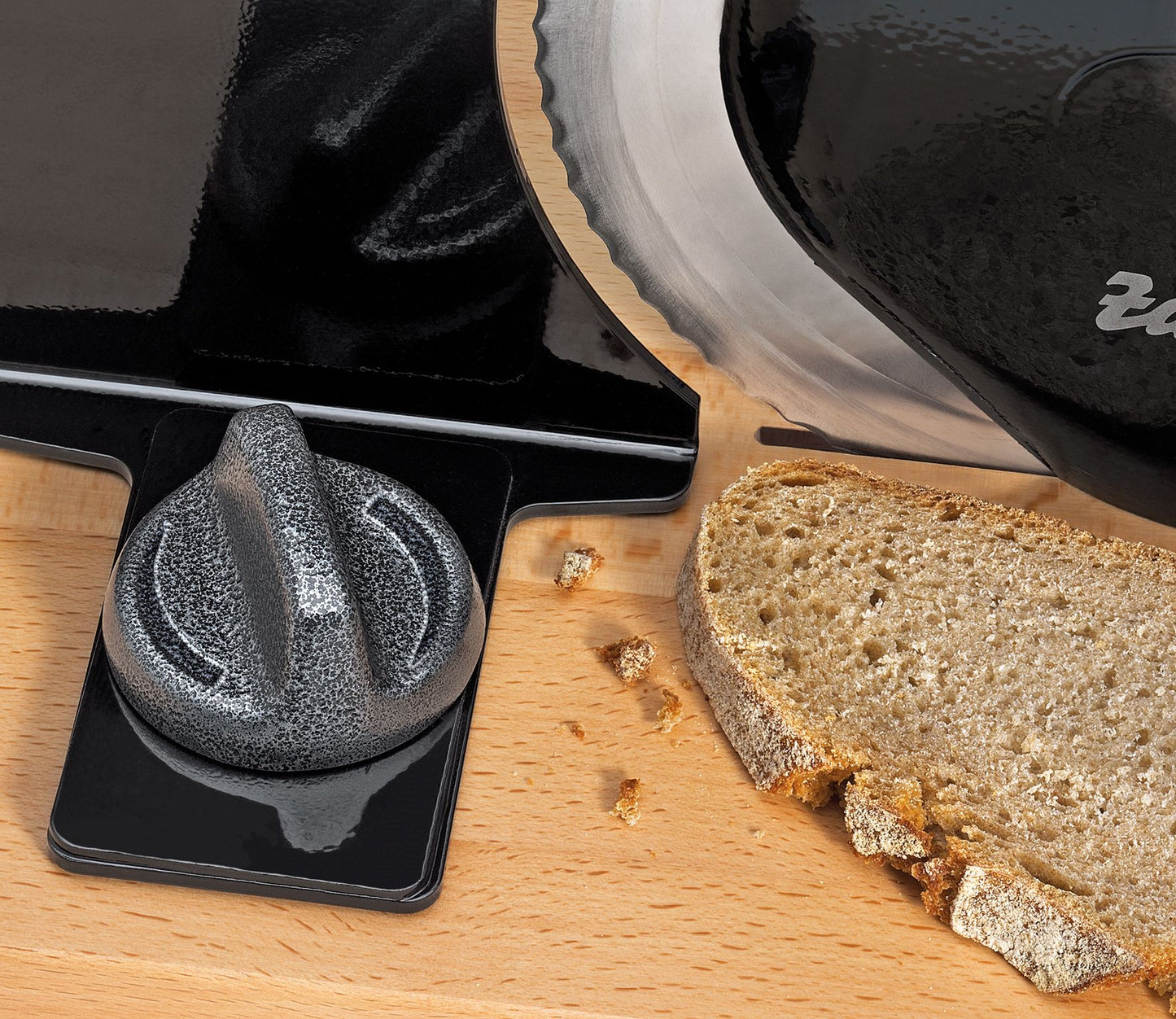 Brotschneidemaschine schwarz Classic