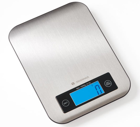 Digitale Küchenwaage Edelstahl Pure