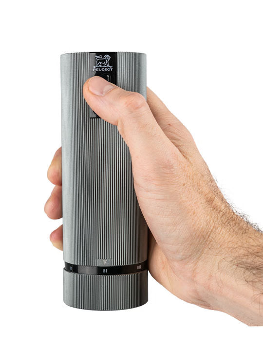 Pfeffermühle 15cm elektrisch Alu Carbon Line