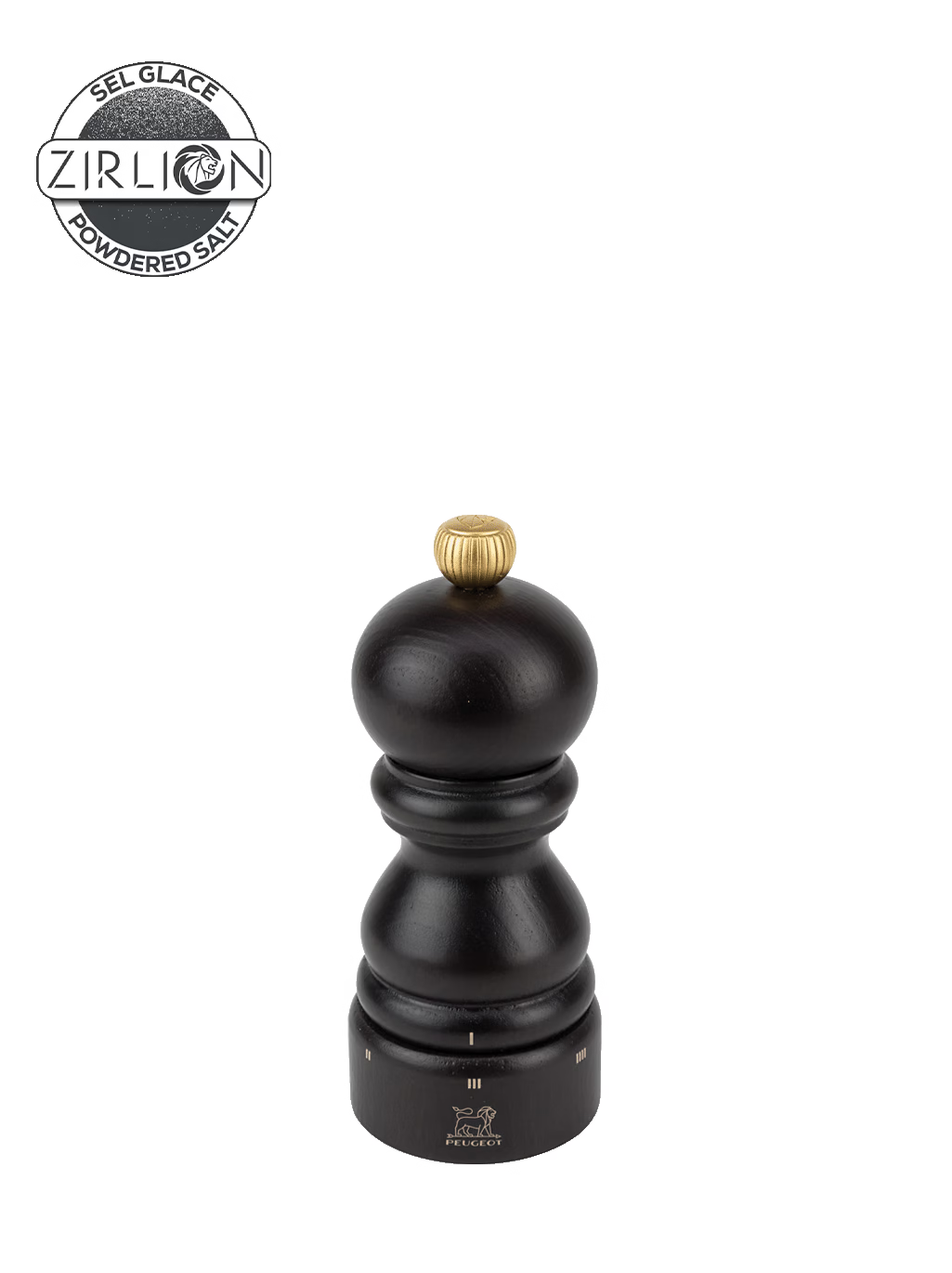 Salzmühle 12cm schoko Paris