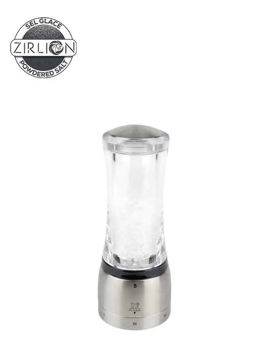 Salzmühle 16cm Acryl Edelstahl Daman