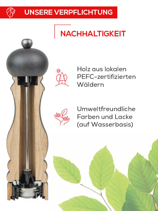 Salzmühle 30cm weiß Paris
