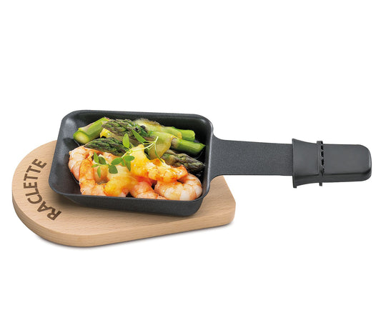 Raclette-Brettchen 4er Set Zubehör