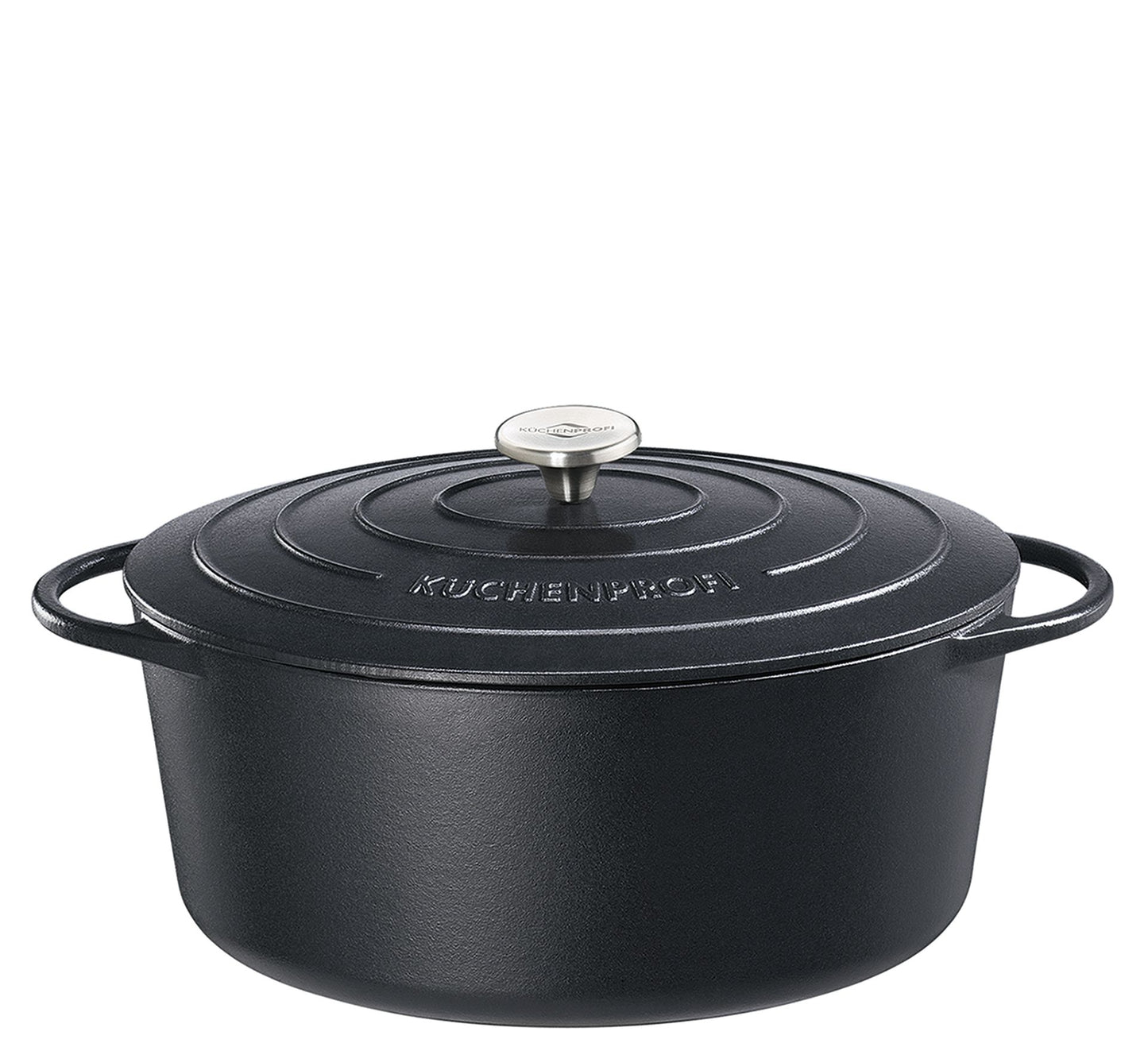 Bratentopf Provence oval 40 schwarz