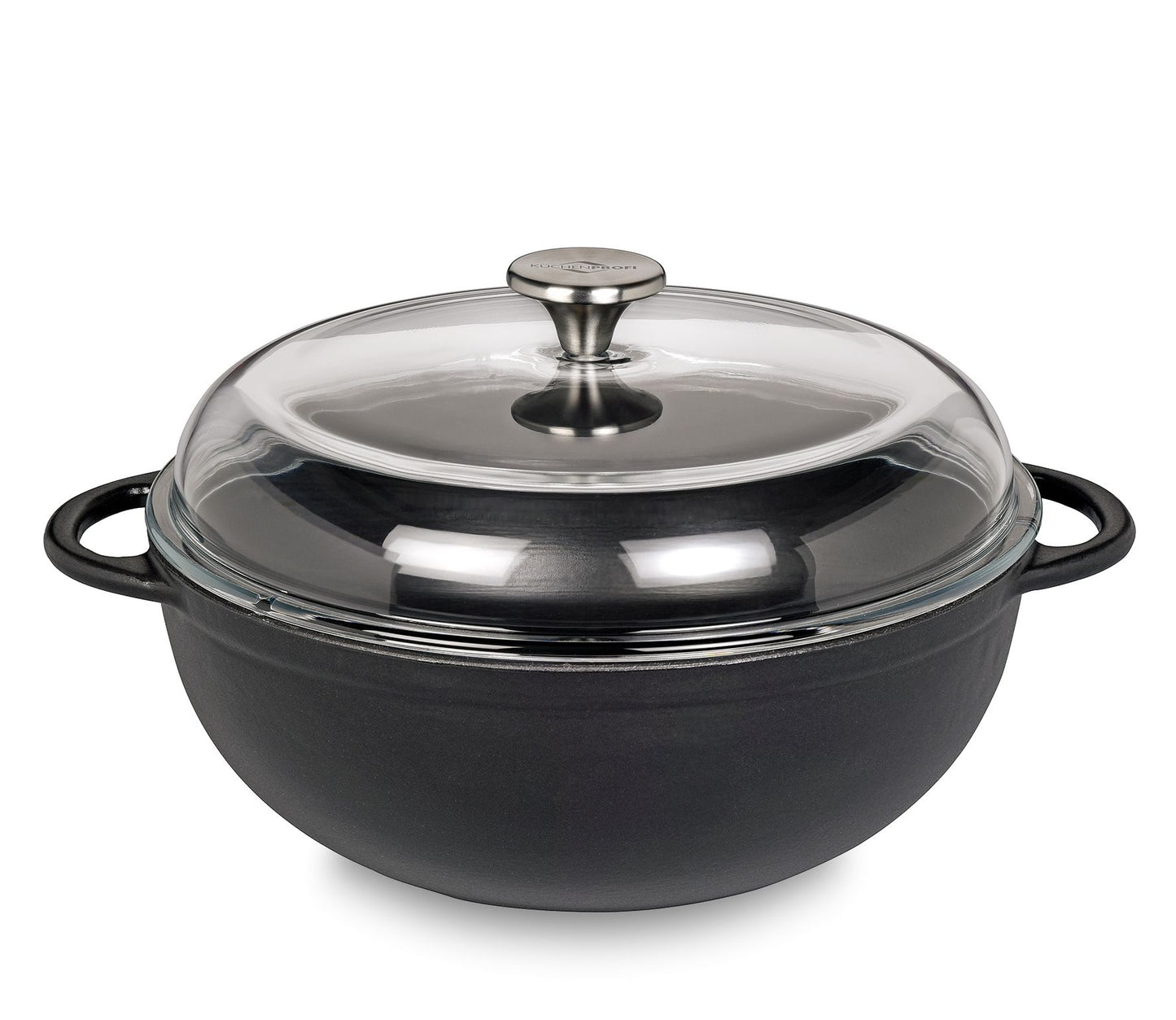 Schmorpfanne 28 cm schwarz Provence Marmite