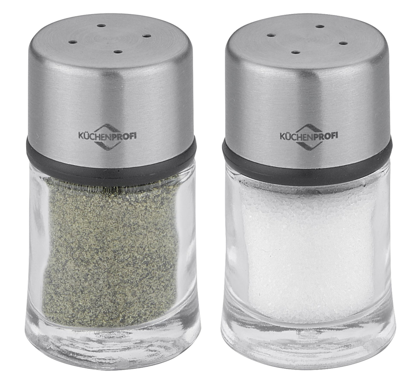 Pfeffer  Salzstreuer 5cm Glas Küchenprofi - Würzen