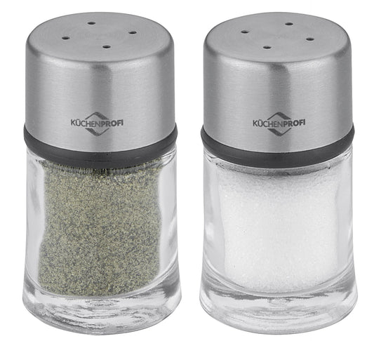 Pfeffer  Salzstreuer 5cm Glas Küchenprofi - Würzen