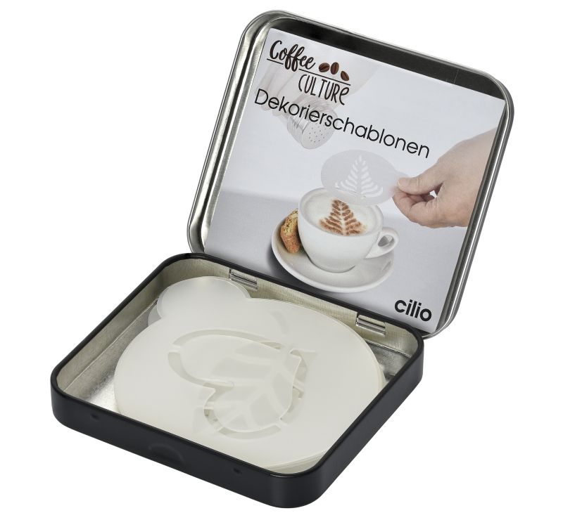 Dekorierschablonen Kaffee