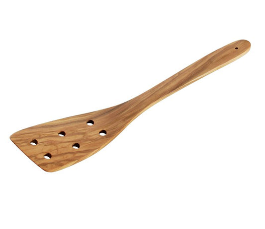 Wender 30cm gelocht Olivenholz Toscana