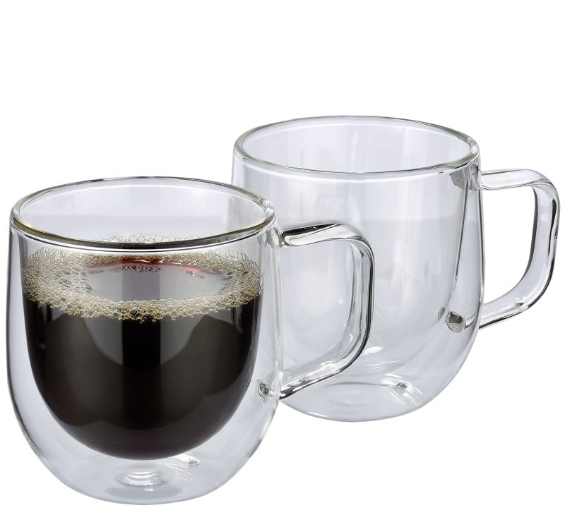 Kaffeeglas 2tlg 200ml Veneto