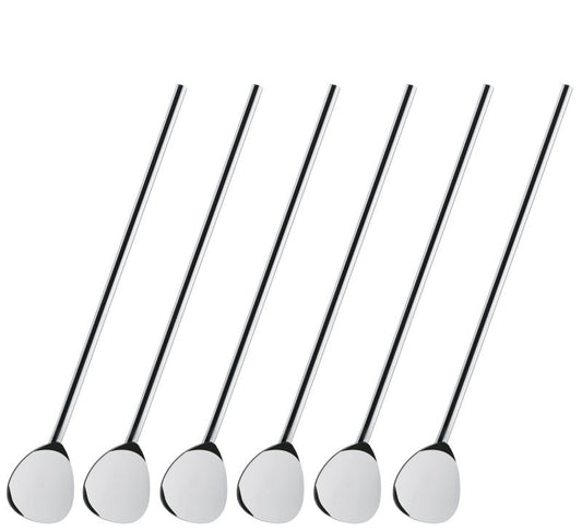 Cocktaillöffel m Trinkhalm 6tl Cilio