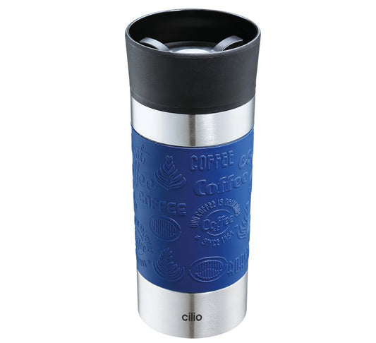 Isolierbecher 360ml blau Edelstahl Viaggio