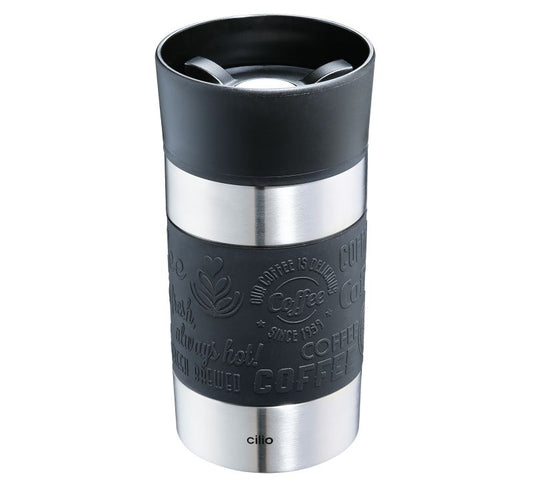 Isobecher 0,3l schwarz Viaggio