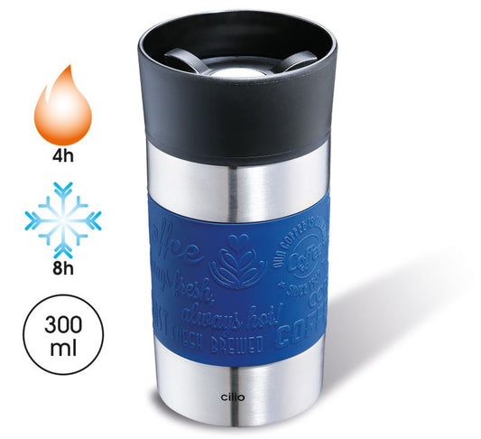 Isolierbecher 0,3l blau Viaggio