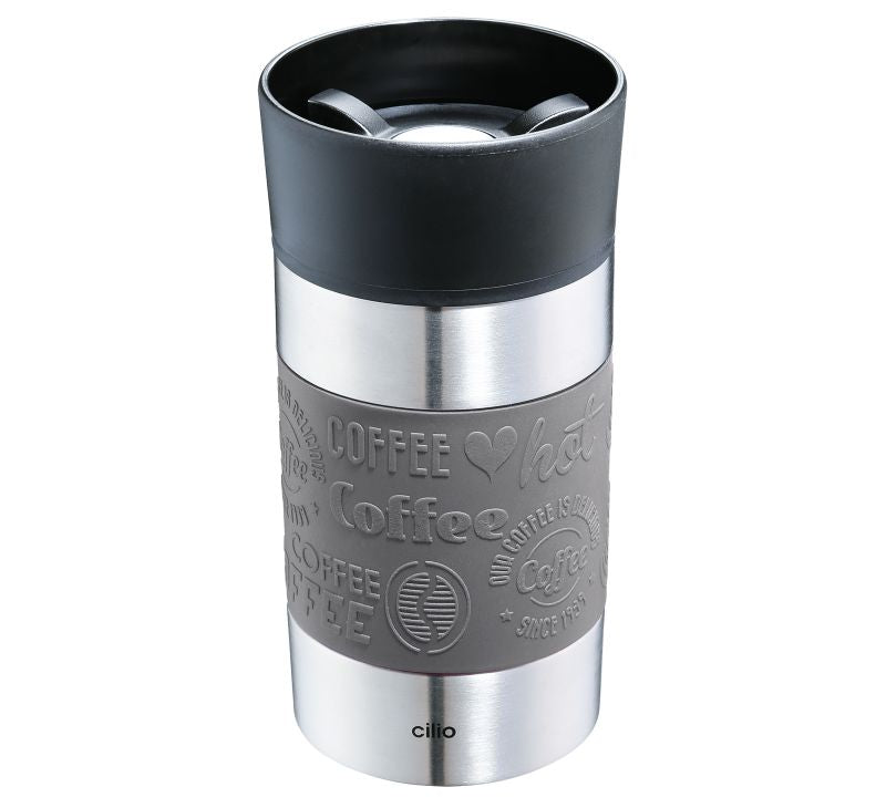 Isoliertrinkbecher 300ml grau Cilio - Viaggio