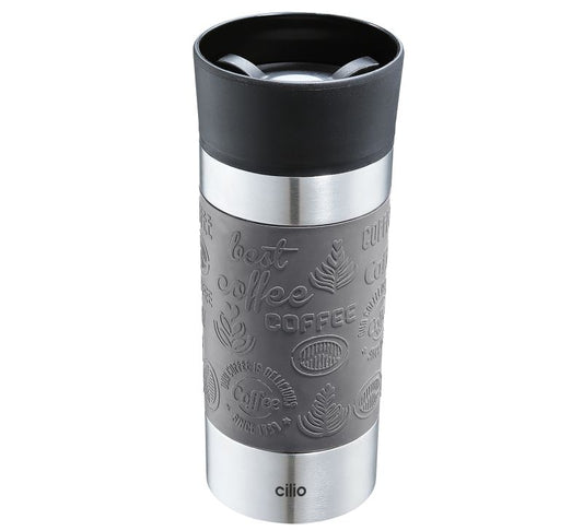 Isoliertrinkbecher 360ml grau Cilio - Viaggio