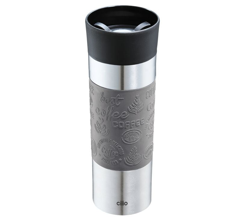 Isoliertrinkbecher 500ml grau Cilio - Viaggio