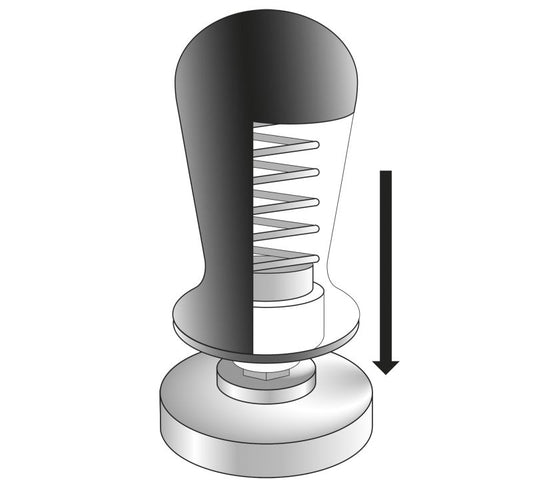 Tamper 0,58 druckregulierend Barista