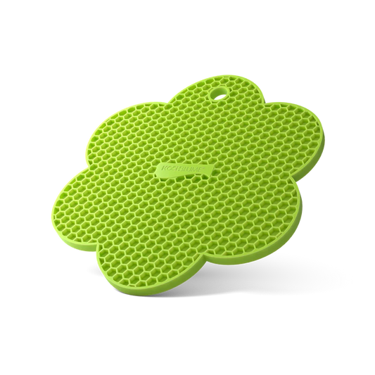 Untersetzer Blume Limette