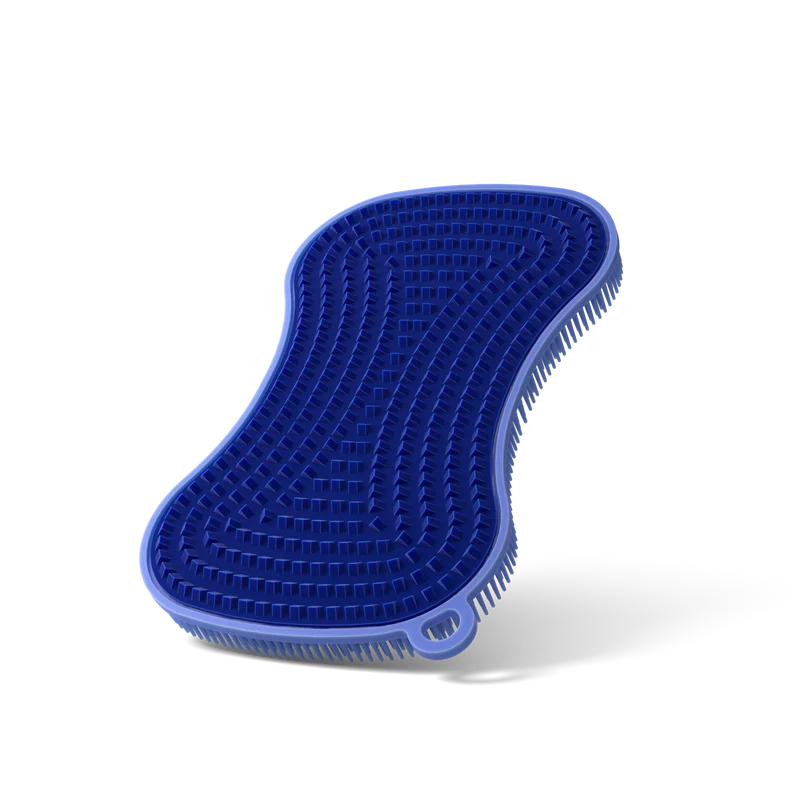 Scrubby hellblau/dunkelblau