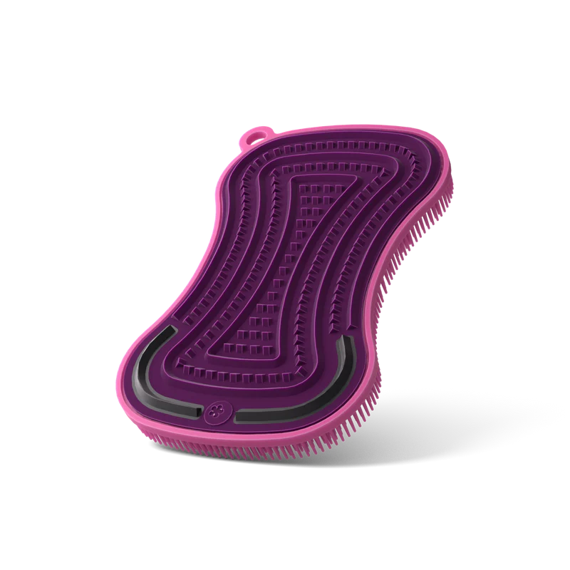 Scrubby plus pink/lila