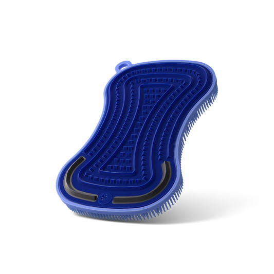 Scrubby plus hellblau/dunkelblau