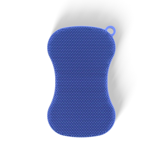 Scrubby plus hellblau/dunkelblau