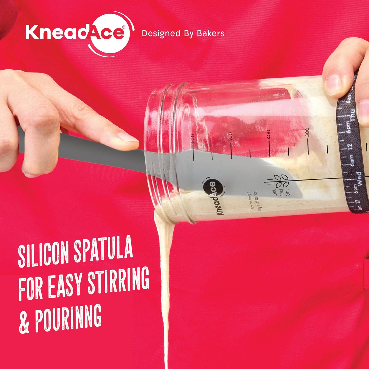 Sauerteig-Starterglas 0,7l./24oz