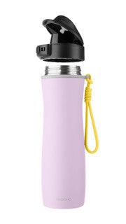 Isolierflasche ACTIVE, 600 ml, Edelstahl, Flieder