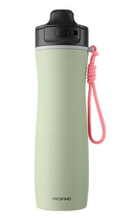 Isolierflasche ACTIVE, 600 ml, Edelstahl, Grün