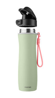 Isolierflasche ACTIVE, 600 ml, Edelstahl, Grün