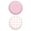 Muffin-Papierförmchen, Rosa 100 Stück, Ø 7 cm