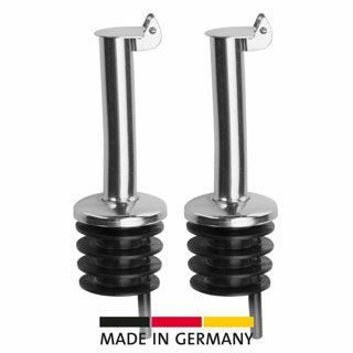 Ausgießer »Inox Gastro«, PE-Kork, Metallkläppchen 2 Stück