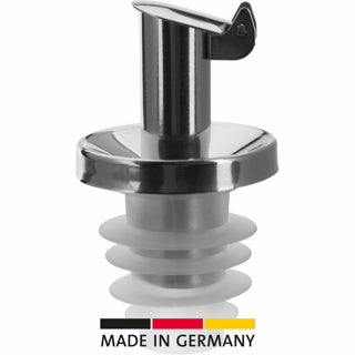 Ausgießer »Inox Öl-Spezial«, Silikon-Kork, Metallkläppchen