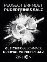 Salzmühle, 18 cm, Carbon u. Buchenholz graphit