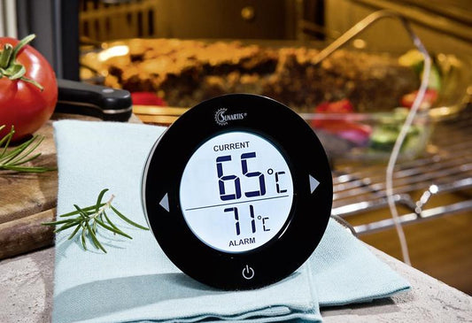 Digital-Bratenthermometer ME 217 Schwarz