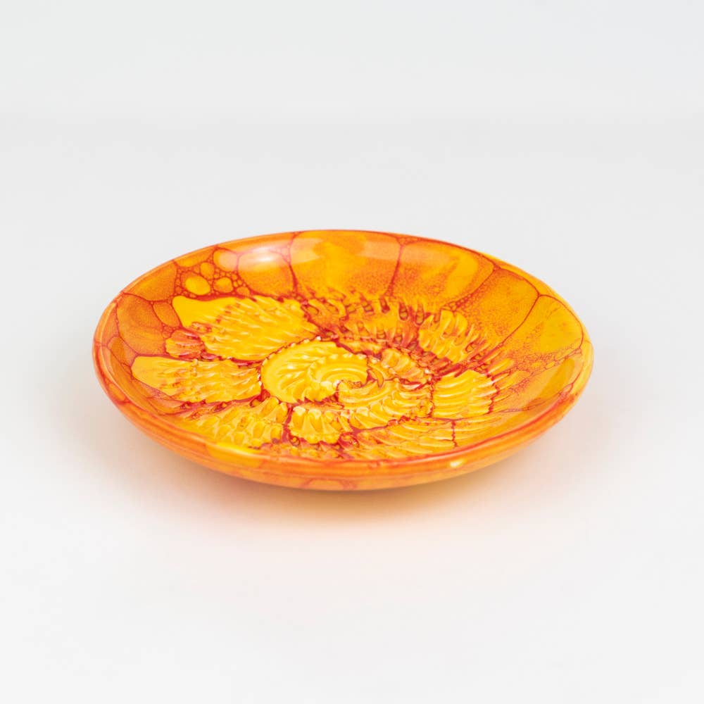 Keramikreibe "Pompas" 12cm für Knoblauch, Ingwer & Gewürze verschiedene Farben
