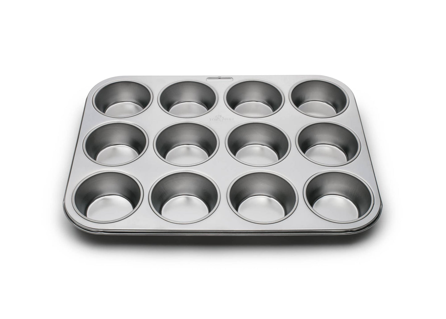 Muffinform aus Edelstahl für 12 Muffins 26,25cm x 34,3cm