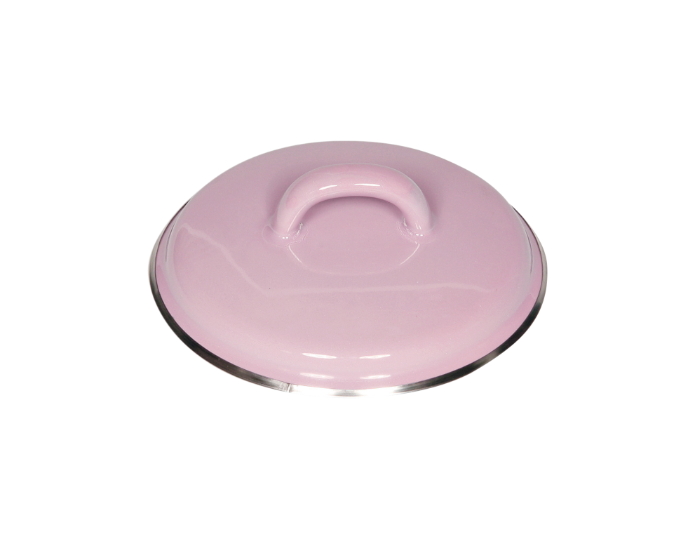 Deckel 12cm rosa Bunt zu Kasserolle und Kochtopf