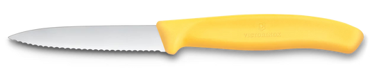 Gemüsemesser 8 cm Welle gelb Swiss Classic