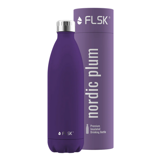 Trinkflasche FLSK 1l nordic plum To-Go / Bottle