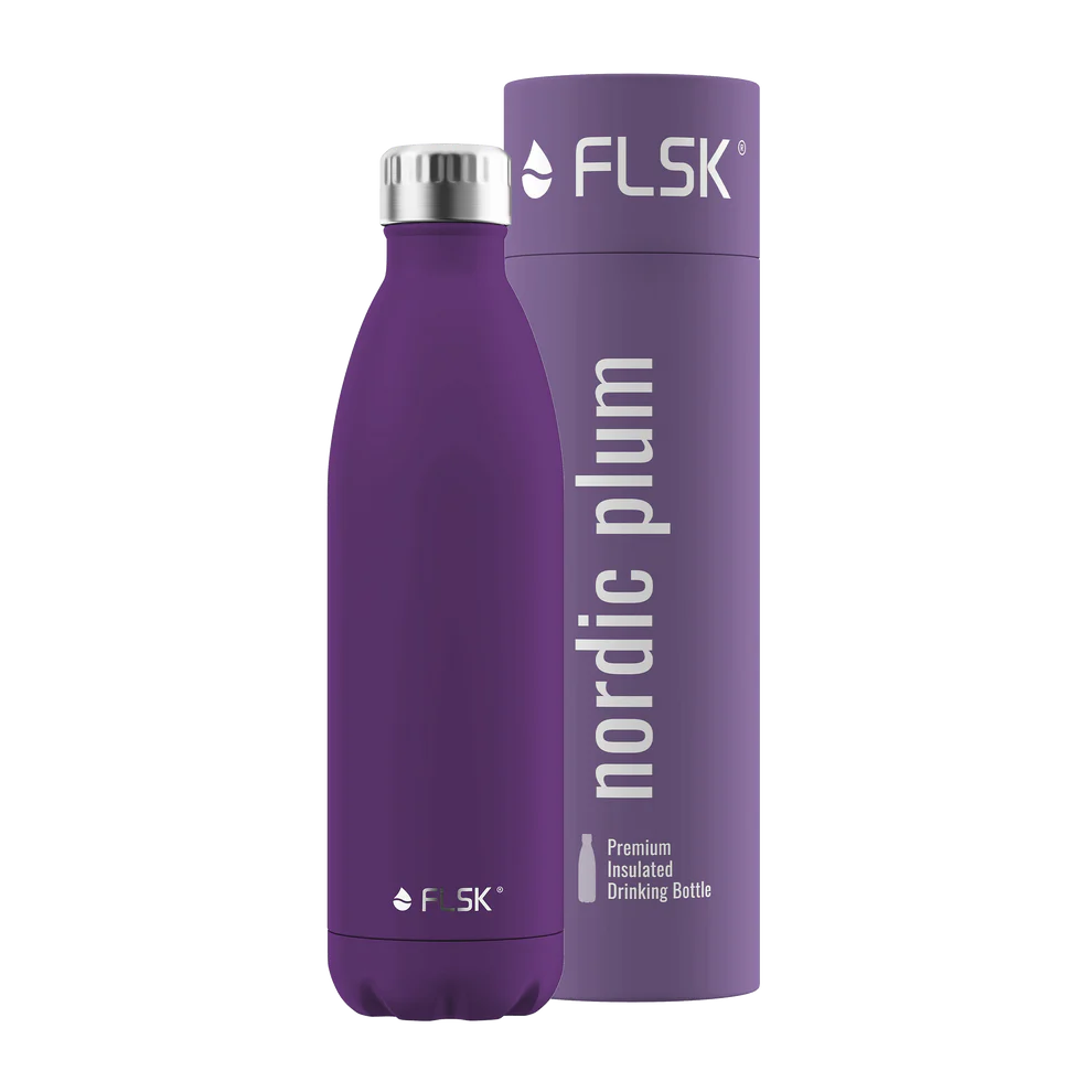 Trinkflasche FLSK 0,75l nordic plum To-Go / Bottle