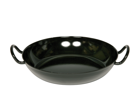 Schlemmerpfanne 20cm Schwarz Emaille
