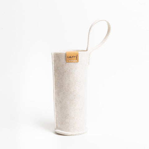 SLEEVE 0,7 l - Schutzhülle BEIGE