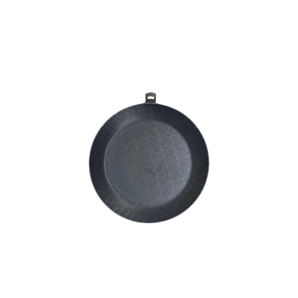 Flex-Pfanne Ø 28cm H.4,5cm Schmiedeeisern mit Adapter für Flexgriff